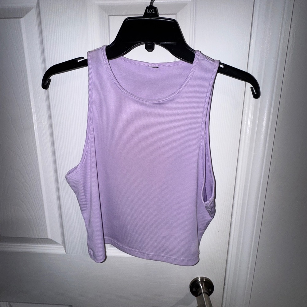 Lavender Sleeveless Women's Top